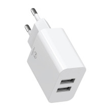 Mcdodo USB Dual Charger CH-6721 (EU) Type-C 1m cestovní sada (bílá)