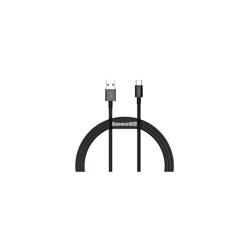 Baseus - Baseus CATYS-01 Superior Fast Charging Cable USB-C 66W 1m Black