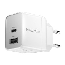 Essager ECT33W-LJB02-Z 33W C+A įkroviklis (baltas)