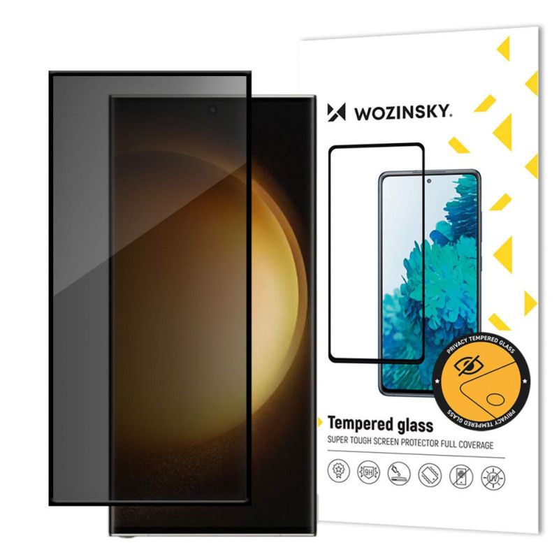 Wozinsky Wozinsky Privacy Glass Tempered Privacy Glass with Anti-spy Filter for Samsung Galaxy S24 Ultra