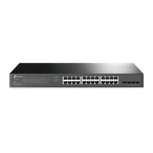 TP-Link jungiklis, , TL-SG2428P, tipas L2+, 24x10Base-T / 100Base-TX / 1000Base-T, 4xSFP, PoE+ prievadai 24, 250 vatų, T