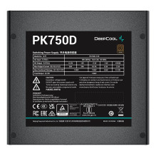 DeepCool PK750D maitinimo blokas 750 W 20+4 kontaktų ATX Black