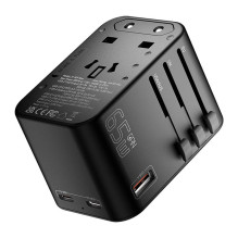 Travel wall charger, Essager, ECT65-LT01-Z, 65W (black)