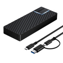 SSD Enclosure MOKiN USB4 40Gbps M.2 NVMe (black)