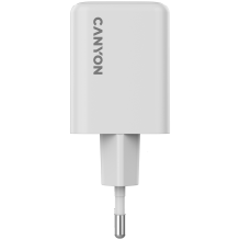 CANYON charger CU45AC GaN 45W 1xPD 1xQC EU White