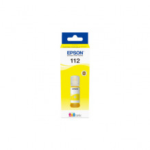 OEM EPSON 112 EcoTank Pigment Yellow ink bottle 