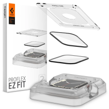 HYBRID GLASS Spigen PROFLEX &quot;EZ FIT&quot; 2-PACK Apple Watch 7 / 8 (45 MM)