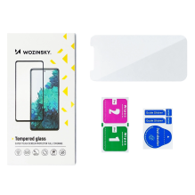 Wozinsky Full Glue Moto G51 Full Screen Tempered Glass with Black Frame