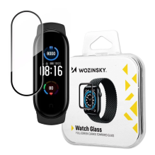 Wozinsky Watch Glass hybrid glass for Xiaomi Mi Band 5 black