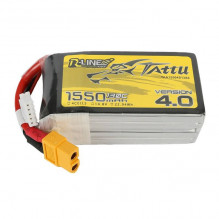 Baterija Tattu R-Line 4.0 versija 1550mAh 14,8V 130C 4S1P XT60