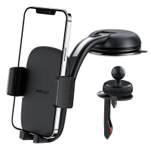 Acefast car phone holder for cockpit and ventilation grille black (D5 black)