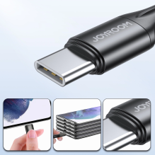 Joyroom S-2030N1-60 USB-C / USB-C PD Cable 60W 3A 2m - Black