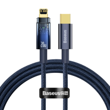 Baseus CATS000003 Lightning - USB-C cable 20W 480Mb / s 1m - blue