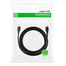 Ugreen US286 USB-C - USB-C PD QC 3A 480Mb / s cable 1.5m - black