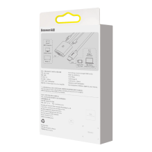 Baseus WKQX010102 HDMI - VGA adapter - white