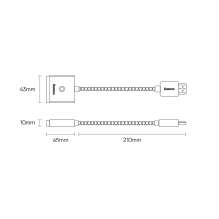 Baseus WKQX010102 HDMI - VGA adapter - white