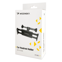 Wozinsky car headrest holder with hanger black (WTHBK2)