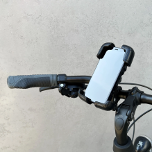 Wozinsky strong phone holder for the handlebar of a bicycle, motorcycle, scooters black (WBHBK6)