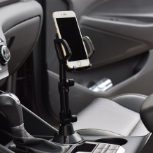 Smartphone car holder for cup holder black