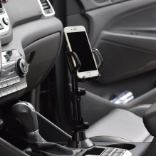 Smartphone car holder for cup holder black