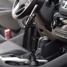 Smartphone car holder for cup holder black