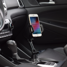 Smartphone car holder for cup holder black