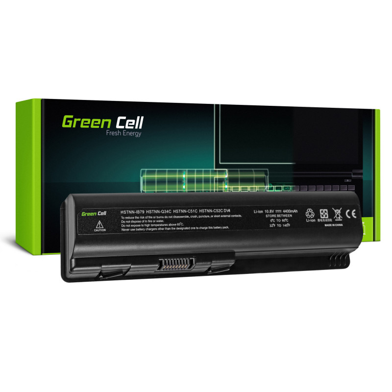 Žalios spalvos elementas HSTNN-LB72, skirtas HP Pavilion Compaq Presario DV4 DV5 DV6 CQ60 CQ70 G50 G70