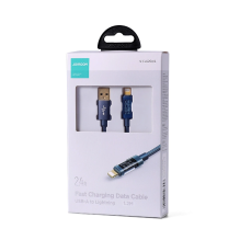 Joyroom S-UL012A12 USB-A / Lightning cable 2.4A 20W 1.2m - blue