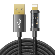 Joyroom S-UL012A20 USB-A / Lightning 2.4A 20W 2m cable - black