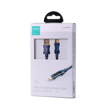 Joyroom S-UL012A20 USB-A / Lightning 2.4A 20W 2m cable - blue