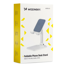 Wozinsky Desk Phone Stand Tablet Stand Foldable White (WFDPS-W1)