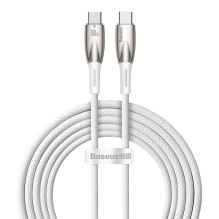 Baseus CADH000802 USB-C - USB-C PD cable 100W 5A 480Mb / s 2m - white