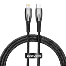 Baseus CADH000001 Lightning - USB-C PD cable 20W 480Mb / s 1m - black