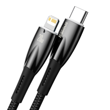 Baseus CADH000001 Lightning - USB-C PD cable 20W 480Mb / s 1m - black