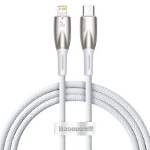 Baseus CADH000002 Lightning - USB-C PD cable 20W 480Mb / s 1m - white