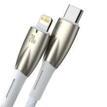 Baseus CADH000002 Lightning - USB-C PD cable 20W 480Mb / s 1m - white