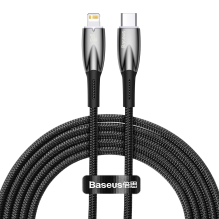 Baseus CADH000101 Lightning - USB-C PD cable 20W 480Mb / s 2m - black