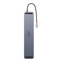 Baseus EliteJoy Gen2 universal USB HUB 12in1 with USB-C cable 25cm notebook stand USB-A / USB-C / DP / HDMI / SD / TF / 