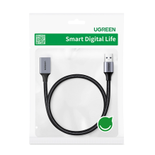 Ugreen extension cord adapter cable USB (male) - USB (female) 3.0 5Gb / s 2m gray (US115)