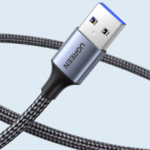 Ugreen extension cable adapter USB (male) - USB (female) 3.0 5Gb / s 1m gray (US115)