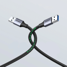 Ugreen cable USB cable - USB 3.0 5Gb / s 1m gray (US373)