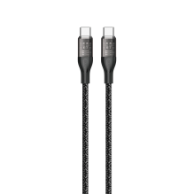 Dudao L22C USB-C - USB-C cable 120W 1m - gray