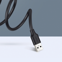 Ugreen extension cable USB (male) - USB (female) 2.0 480Mbps 1.5m black (US103)