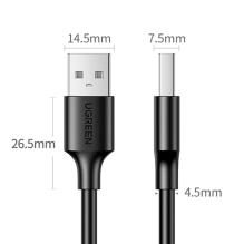 Ugreen USB cable - USB 2.0...