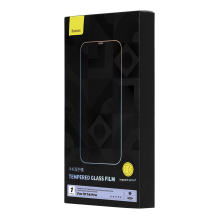 Baseus Full Screen Tempered Glass for iPhone 14 Pro with Speaker Cover 0.4mm + Mounting Kit