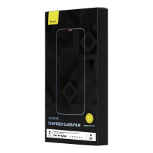 Baseus Full Screen Tempered Glass for iPhone 11 / XR with Speaker Cover 0.4mm + Mounting Kit