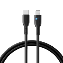 Joyroom Premium Series A13 Lightning / USB-C cable 20W 1.2m - black