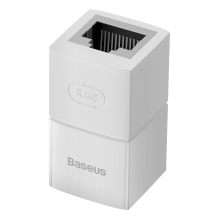 Network coupler Ethernet RJ-45 cable connector Baseus AirJoy Series 10 pcs - white