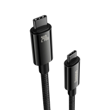 Baseus CAWJ040001 USB-C - USB-C cable 240W 480Mb / s 1m - black