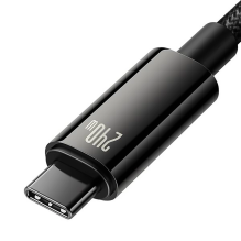 Baseus CAWJ040001 USB-C - USB-C cable 240W 480Mb / s 1m - black